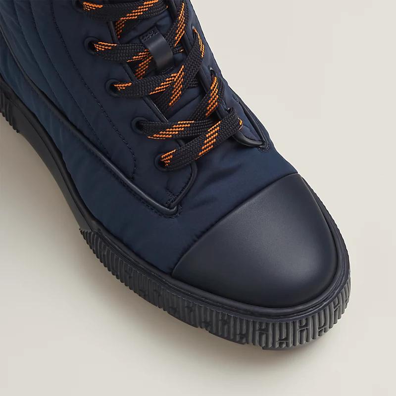 Giày Hermes Fresh Ankle Boot Nữ Xanh Navy